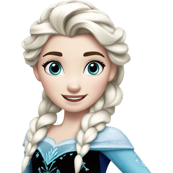 Elsa from Disney’s Frozen emoji