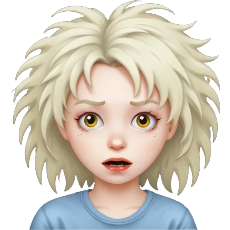 Crazy girl emoji