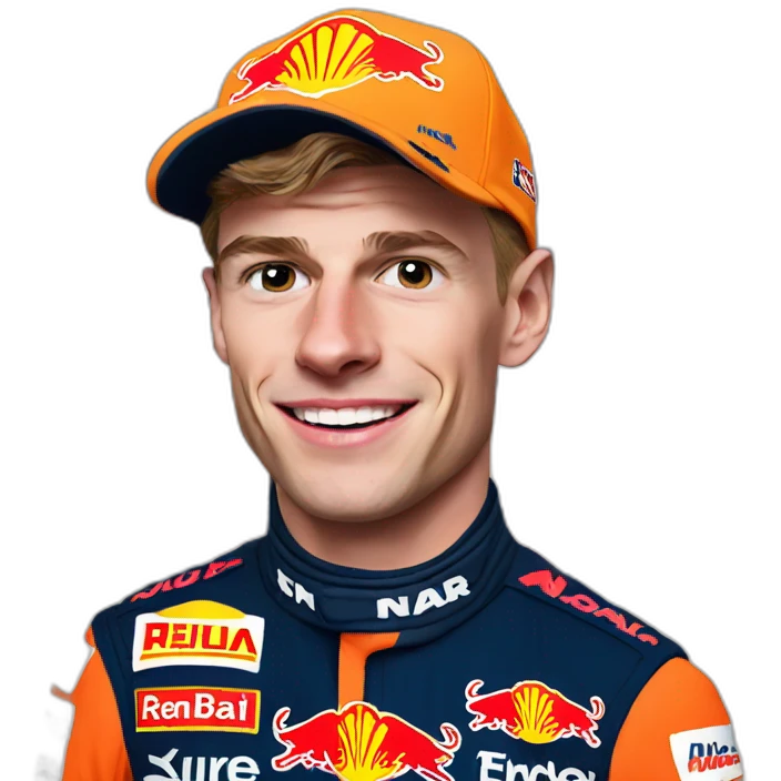 realistic photo of max verstappen emoji