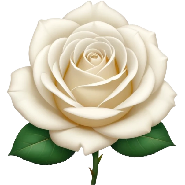 White rose emoji