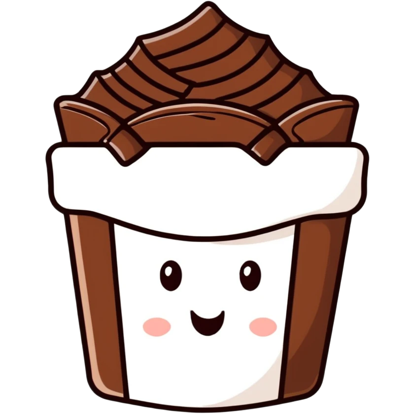 巧克力色 emoji