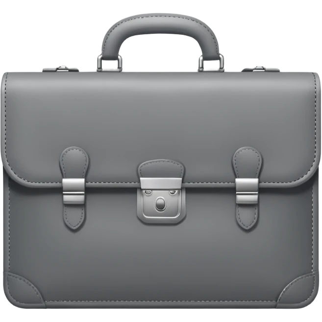 grey briefcase emoji