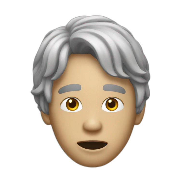 Un mec qui fait peur emoji