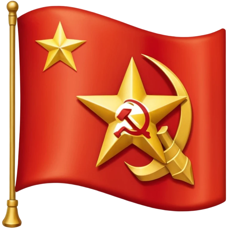 Soviet union flag for Android  emoji