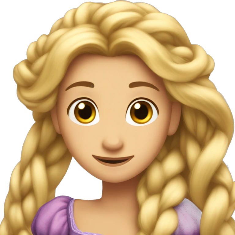 Rapunzel emoji