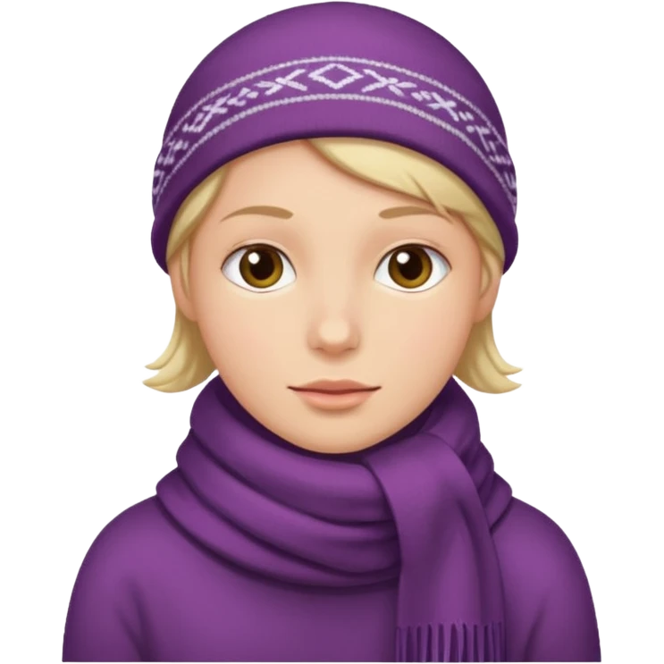 soc sweater and scarf emoji