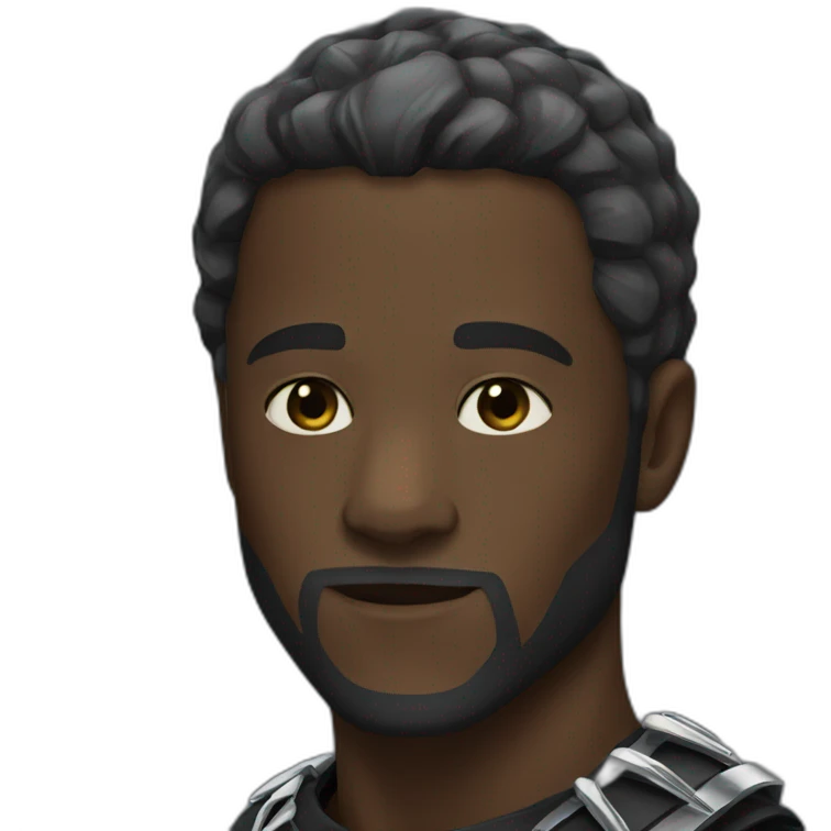 black panther emoji