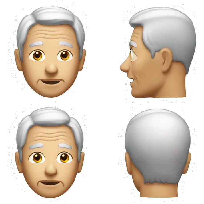 elderly man emoji