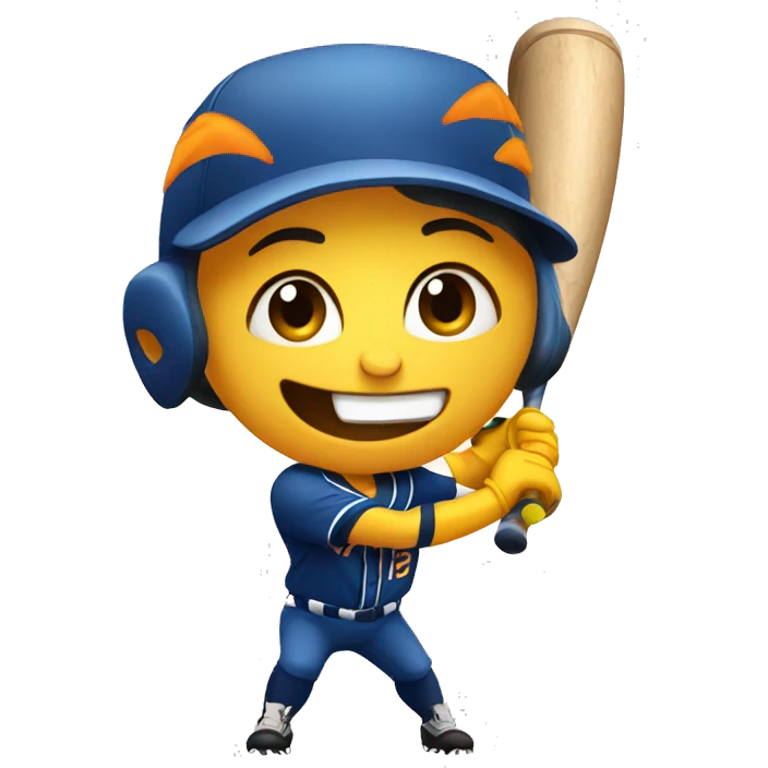 thunder softball emoji