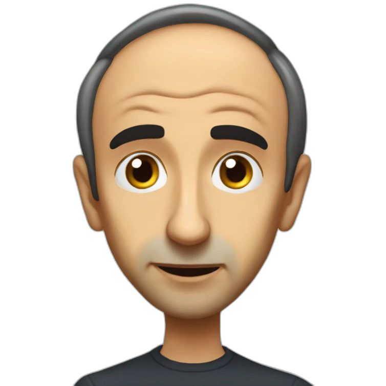eric zemmour afraid emoji