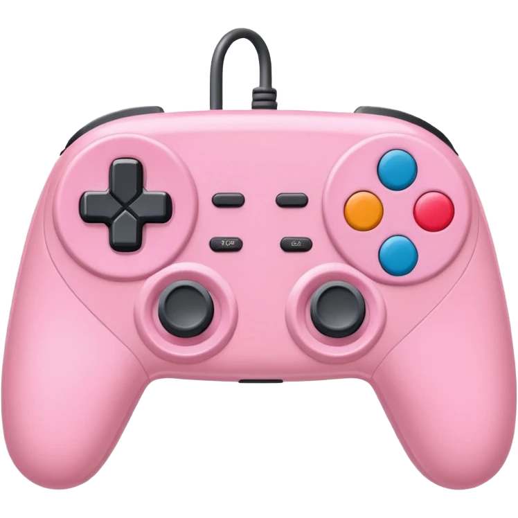 baby pink controller emoji