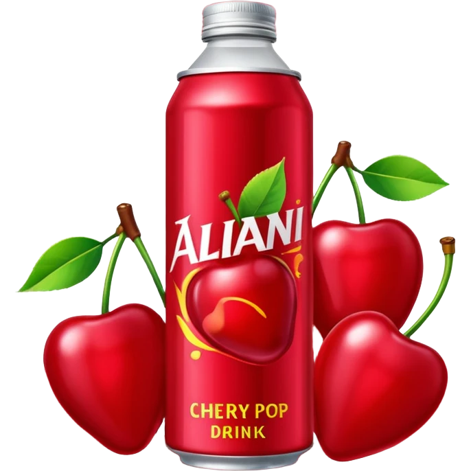 Alani energy drink new flavor  cherry pop emoji