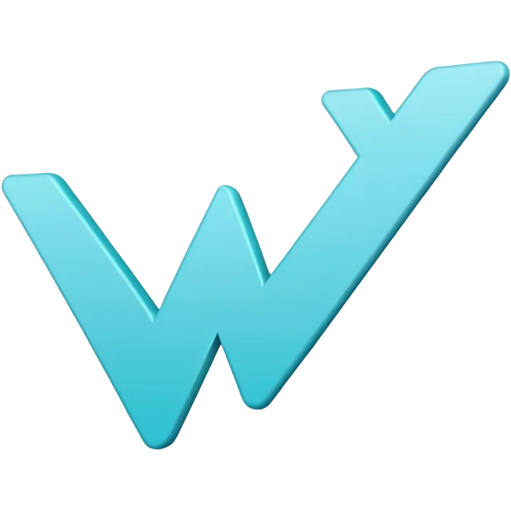 purple and cian checkmark emoji