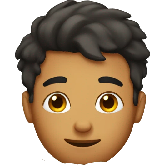 A boy in bed emoji