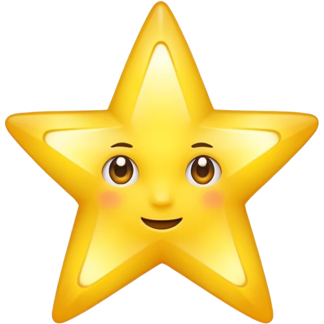 Giderek artan rütbe yıldızı emoji