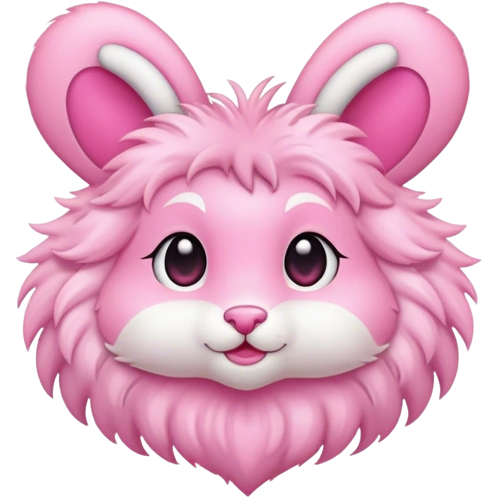 pink heart with ears emoji