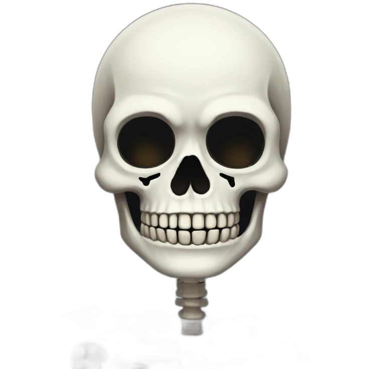 Sans the skeleton emoji
