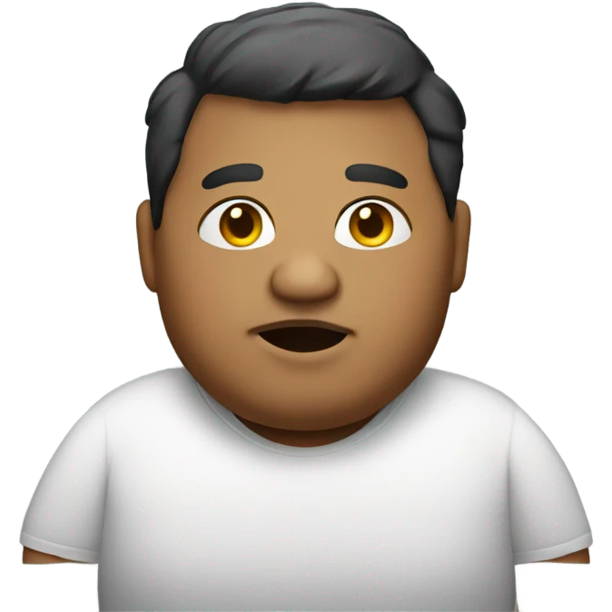 A chubby person emoji