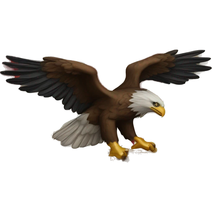 Roman flag with an Eagle  emoji