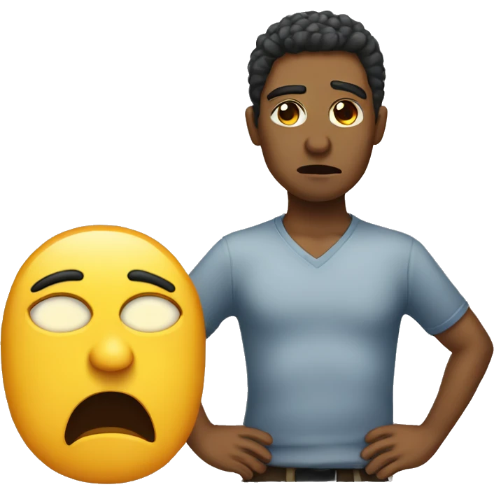 a person who opposes emoji