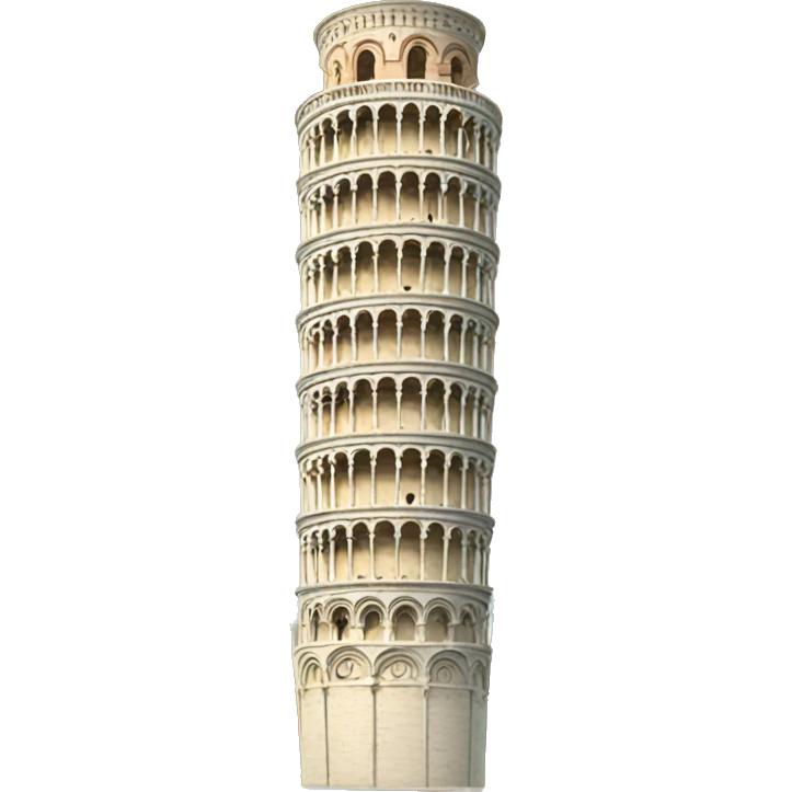Pisa tower emoji