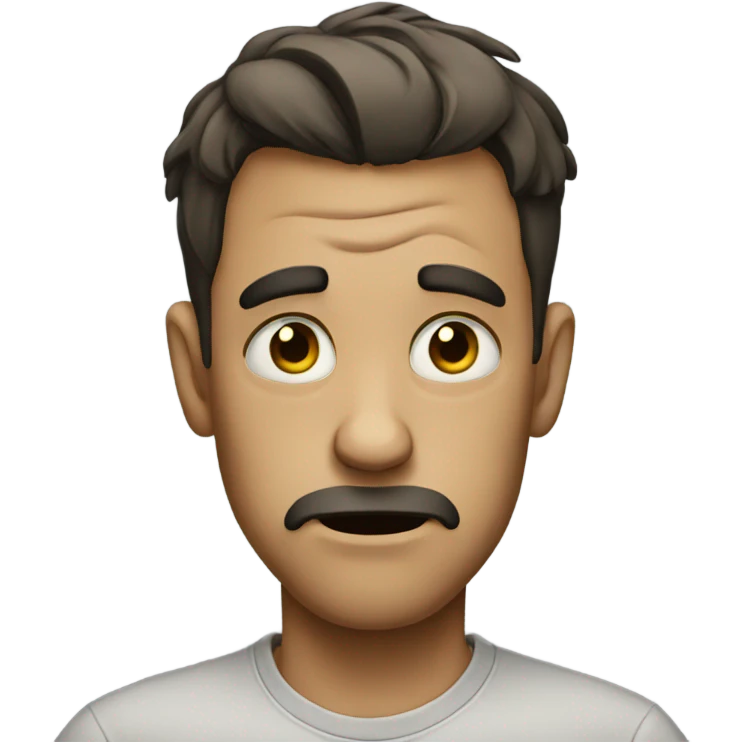 Sad mad emoji