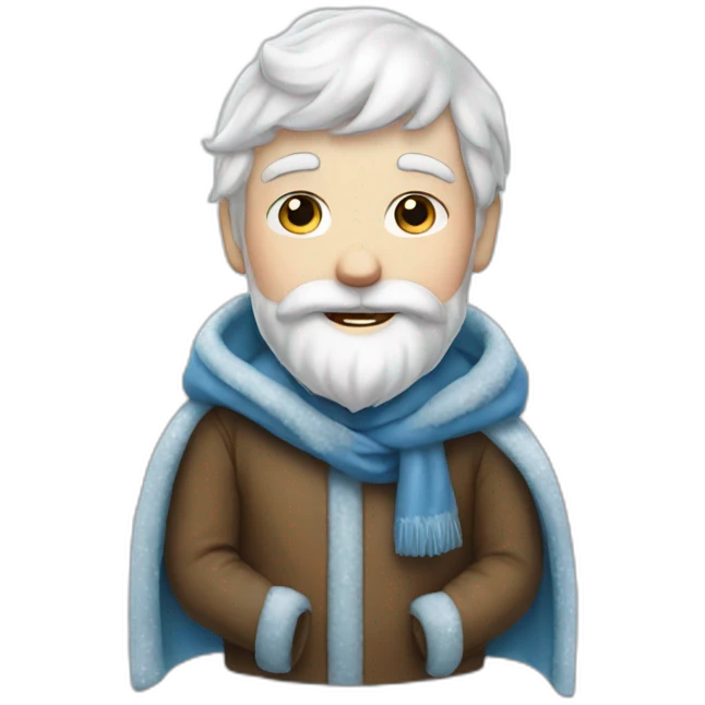 Father frost boy emoji