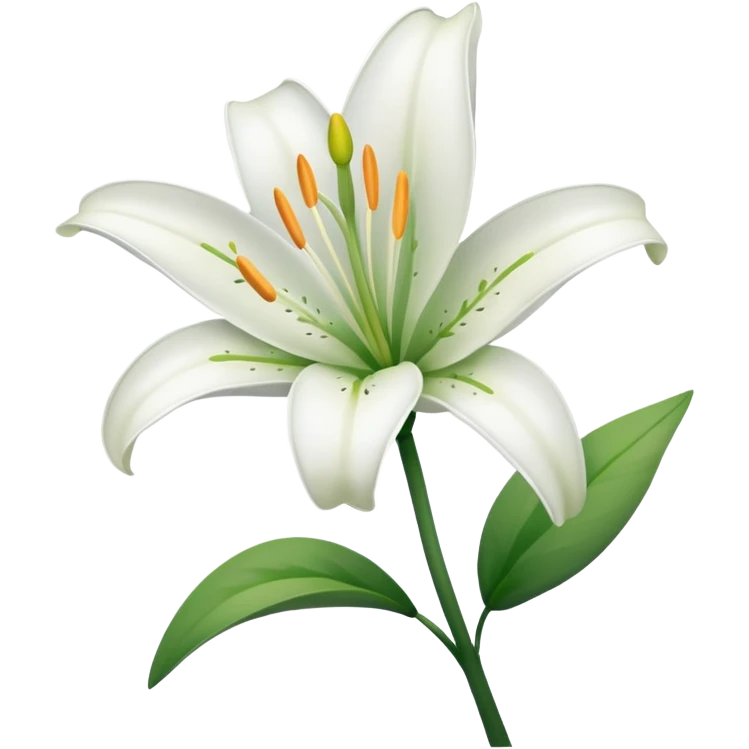 Lily flower emoji  emoji