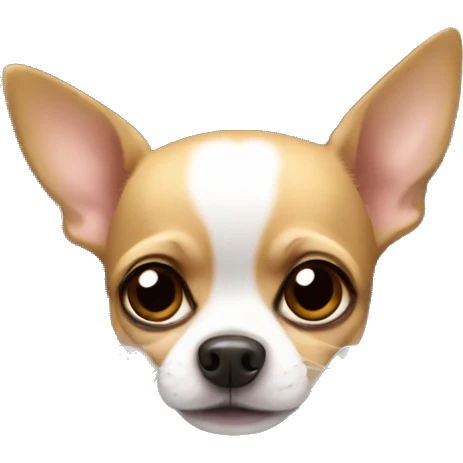 Chihuahua hiding in closet emoji