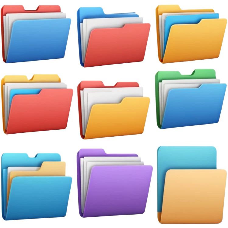 mac os mixed files type emoji