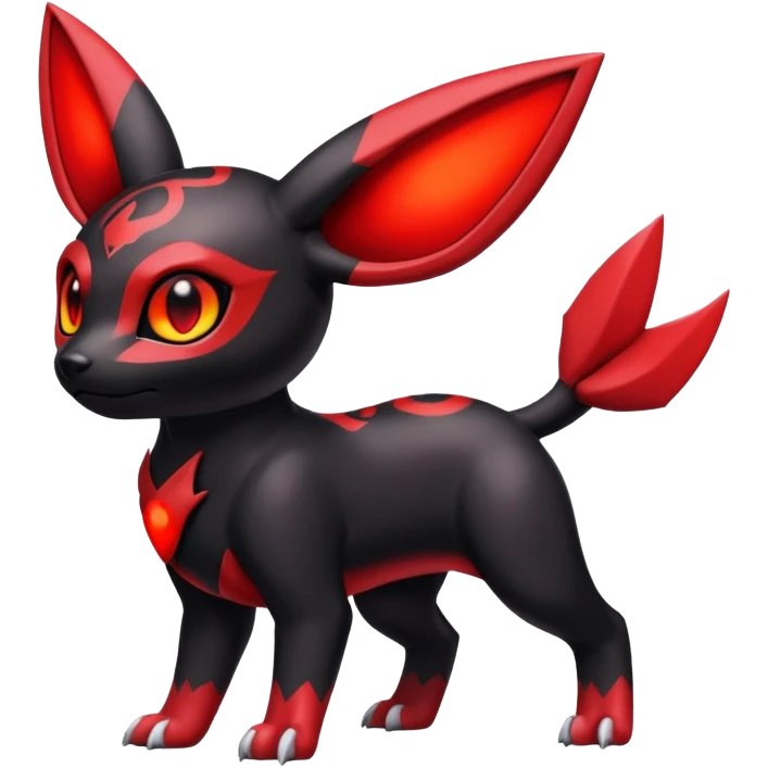Guilmon-Umbreon-hybrid emoji