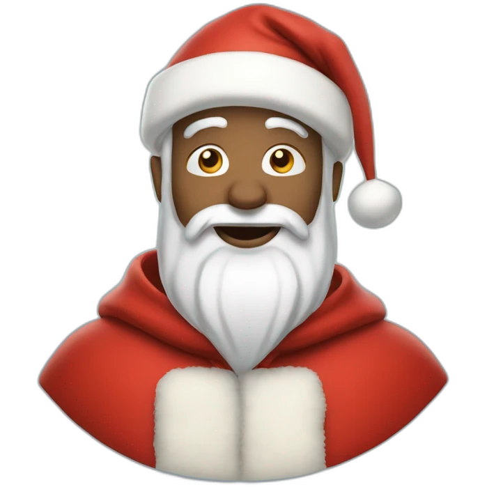 Super papá noel emoji