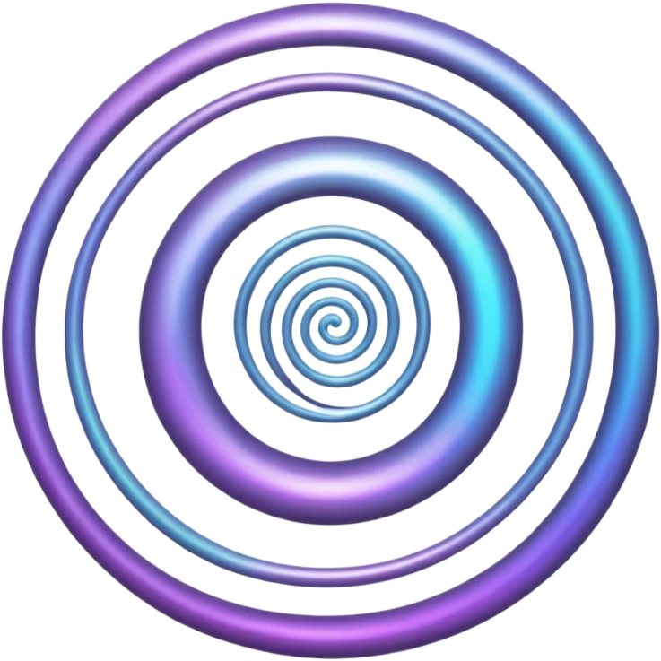 Psychic spiral icon emoji