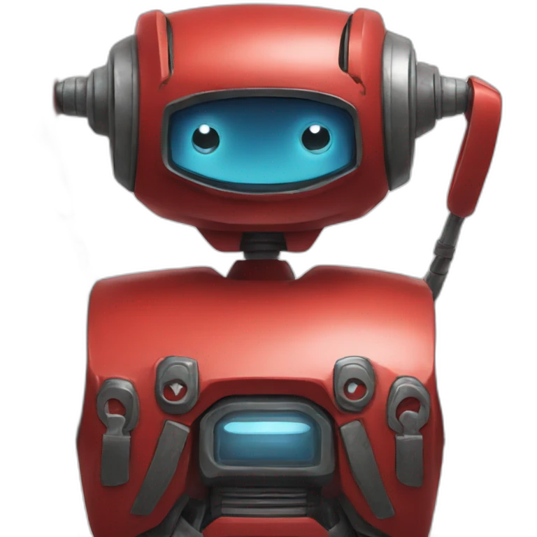 big-red-robot emoji