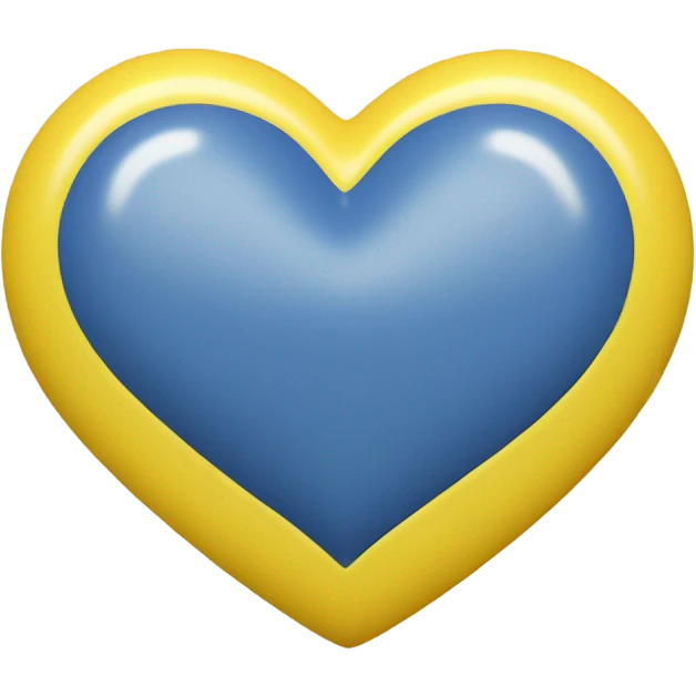 Yellow heart  emoji