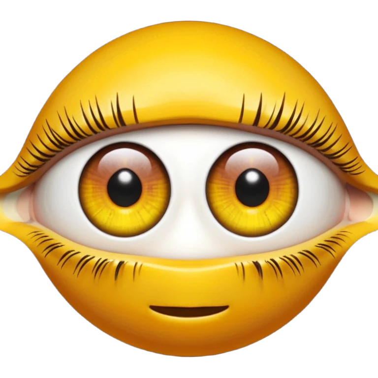 3D render of Floating Eyes, digital glitch art aesthetic, data corruption visual, pair of realistic hazel eyes with no face, pixelated distortion, emoji style, isolated on white background --v 6.0. emoji