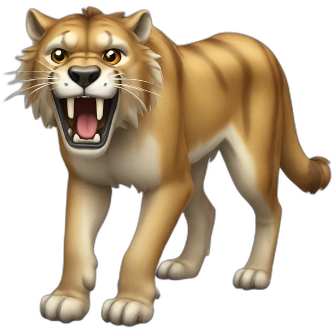 Smilodon wolf emoji