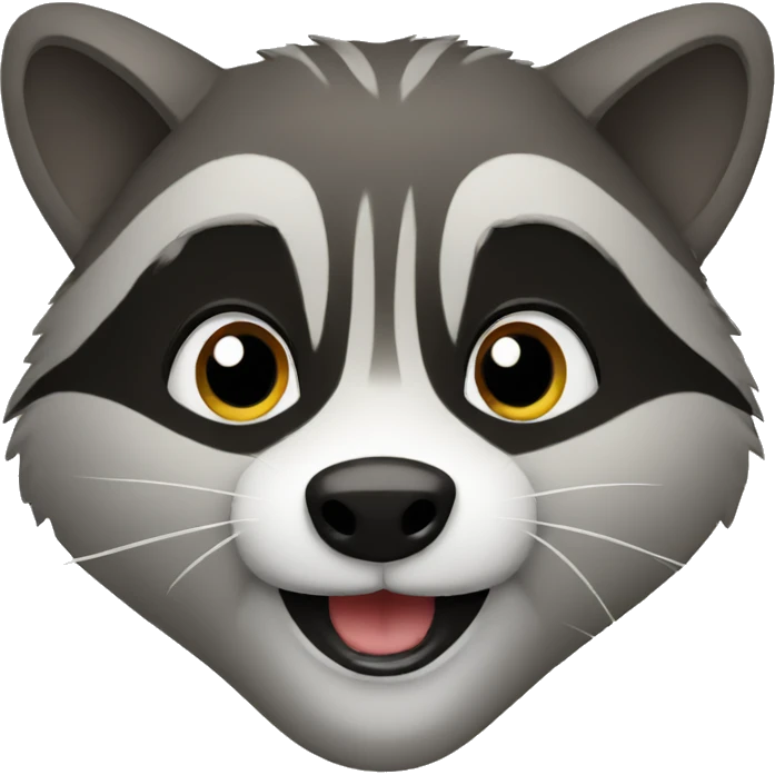 Racoon emoji