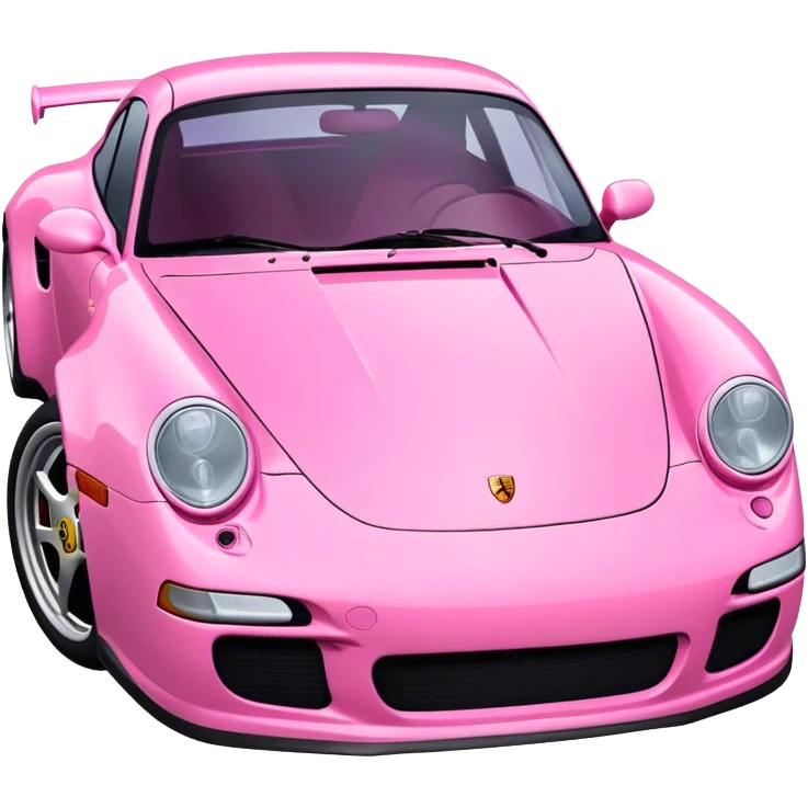 pink porsche emoji