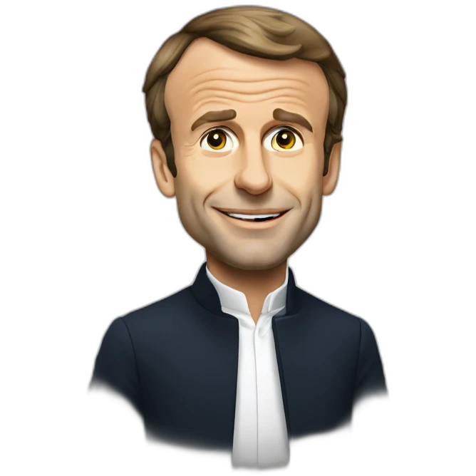 Emmanuel Macron emoji