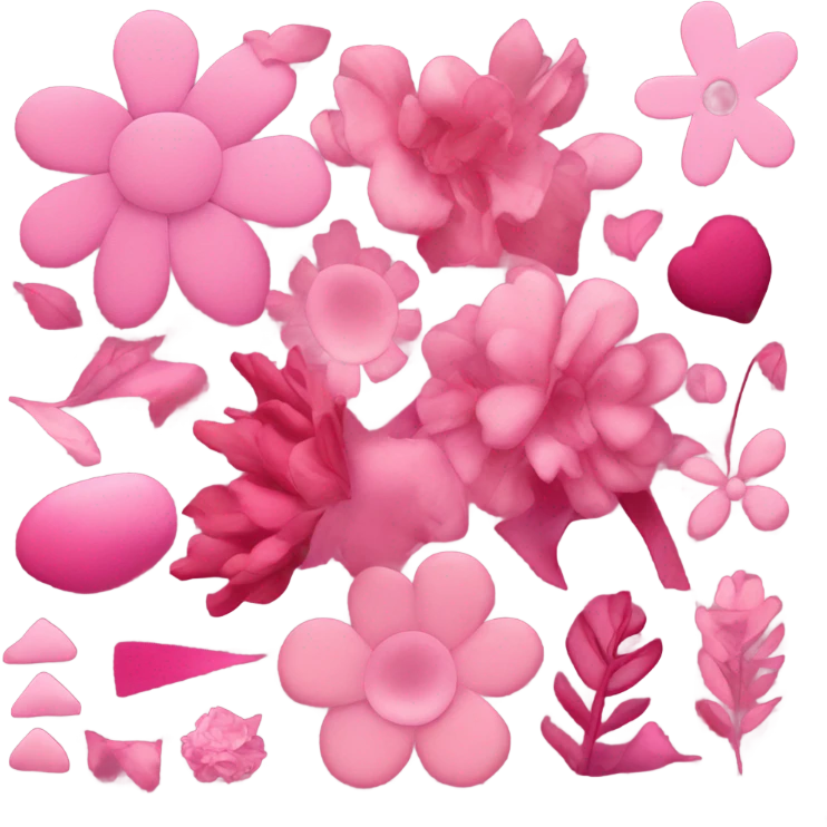 Pink emoji