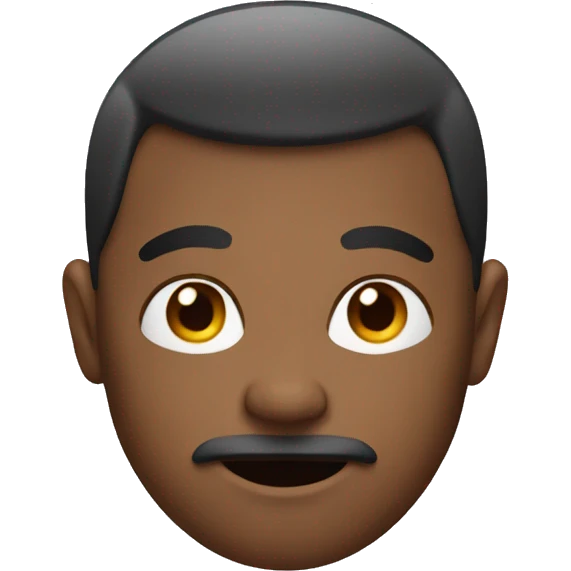 a bean with a half hair cut emoji
