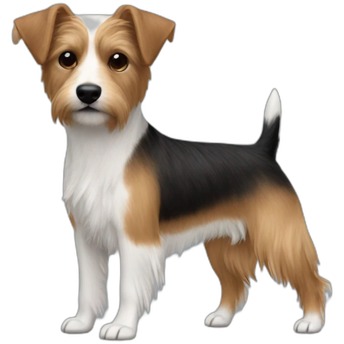 jack Russell cross apoloso cross Yorkshire terrier - long hair light brown emoji