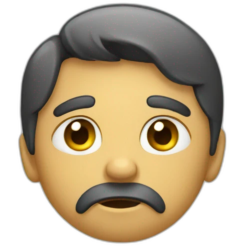 Triste emoji