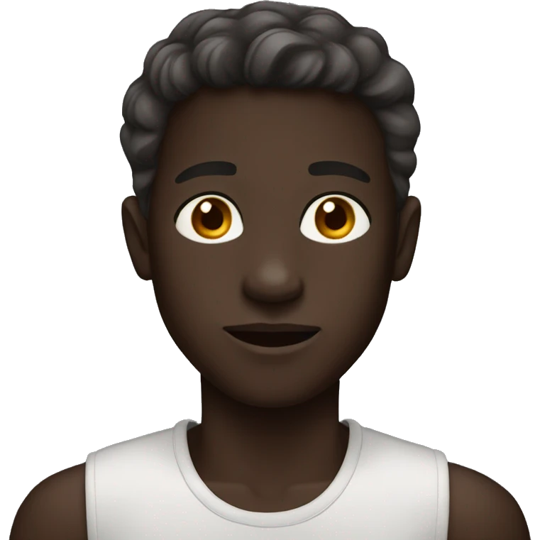 Boy: dark skin tone emoji