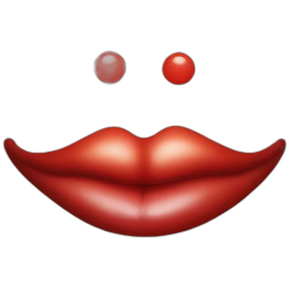 CLOWN LIPS emoji