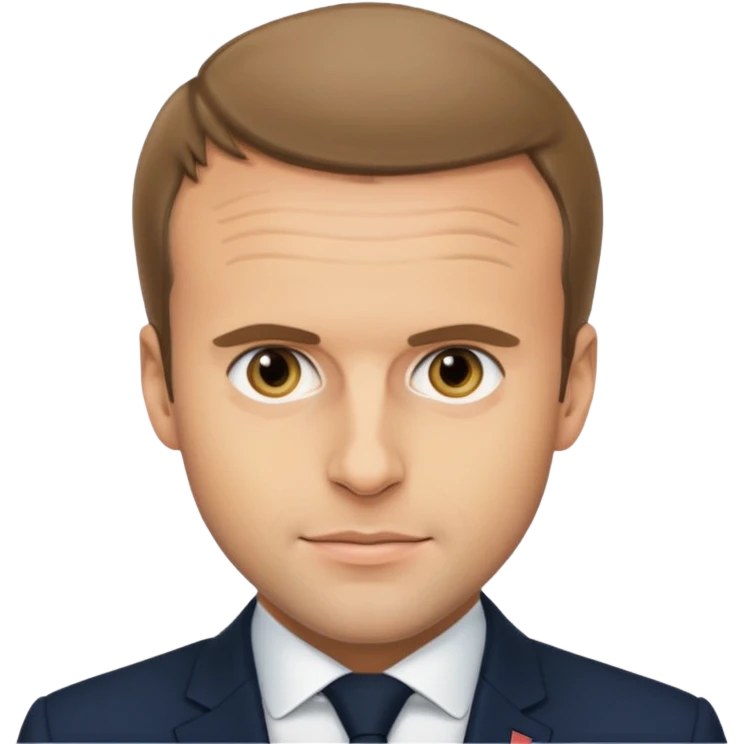 Emmanuel Macron emoji