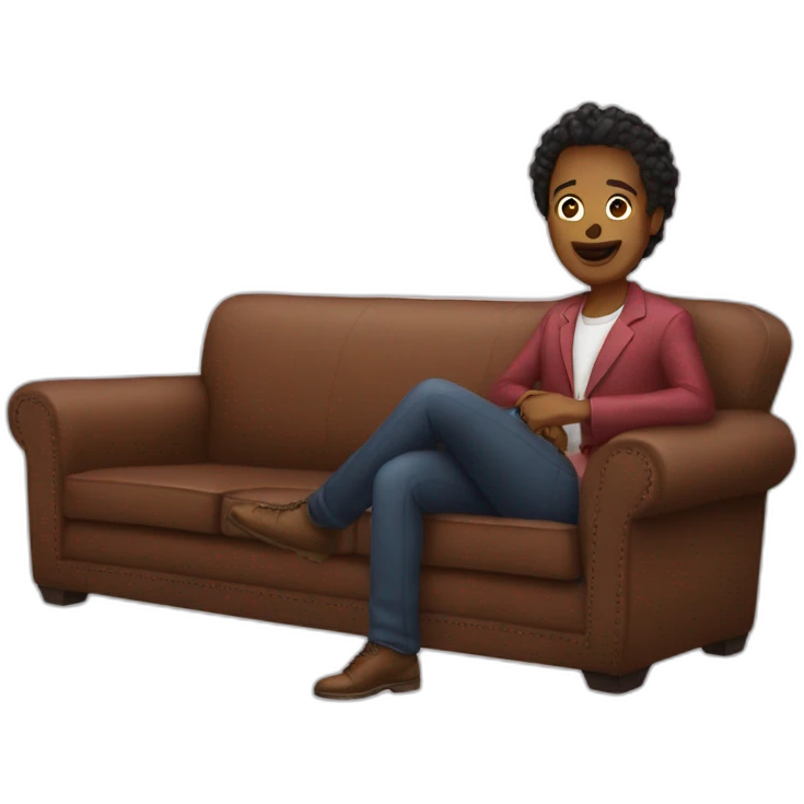 sofa interview emoji