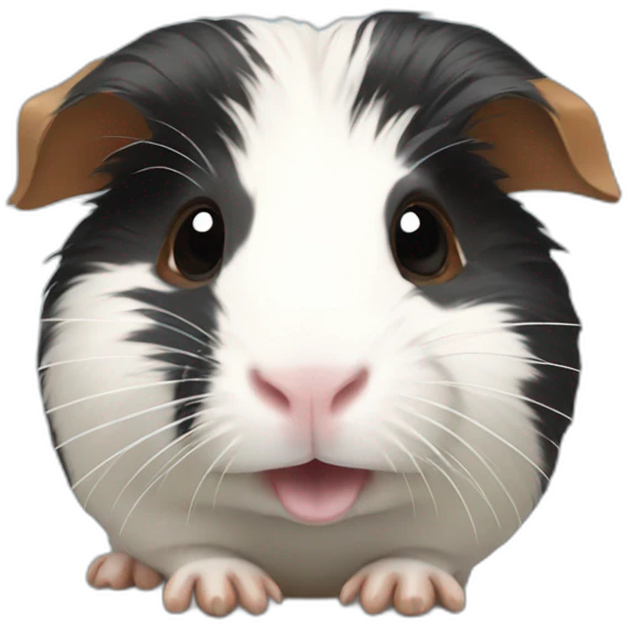 Guinea pig wave emoji