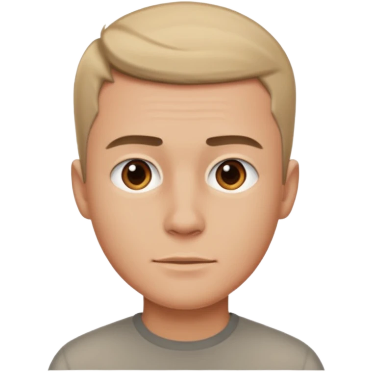 Cara de hombre  emoji